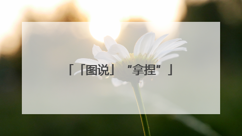「图说」“拿捏”