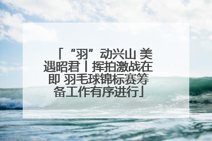 “羽”动兴山 美遇昭君丨挥拍激战在即 羽毛球锦标赛筹备工作有序进行