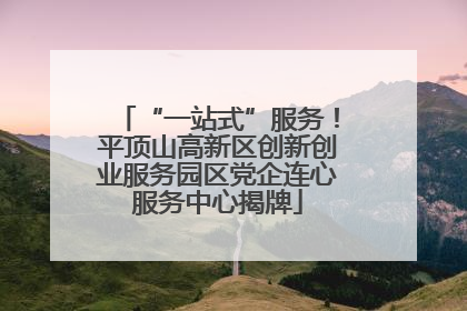 “一站式”服务！平顶山高新区创新创业服务园区党企连心服务中心揭牌