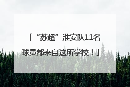 “苏超”淮安队11名球员都来自这所学校！