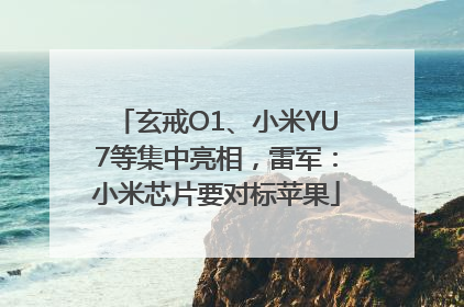 玄戒O1、小米YU7等集中亮相，雷军：小米芯片要对标苹果