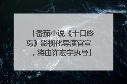 番茄小说《十日终焉》影视化导演官宣，将由许宏宇执导