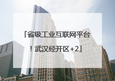 省级工业互联网平台！武汉经开区+2