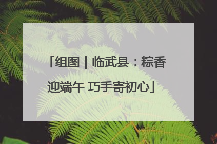 组图｜临武县：粽香迎端午 巧手寄初心