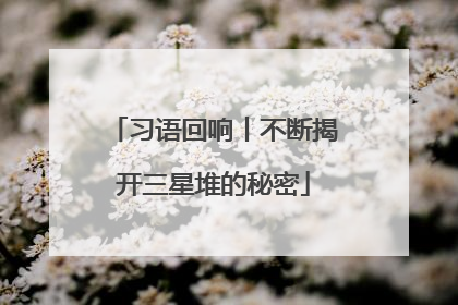 习语回响丨不断揭开三星堆的秘密