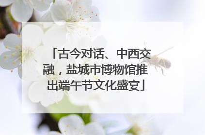古今对话、中西交融，盐城市博物馆推出端午节文化盛宴