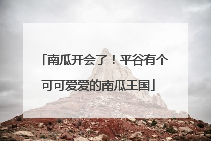 南瓜开会了！平谷有个可可爱爱的南瓜王国