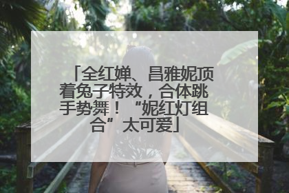 全红婵、昌雅妮顶着兔子特效，合体跳手势舞！“妮红灯组合”太可爱