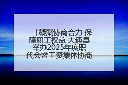 凝聚协商合力 保障职工权益 大通县举办2025年度职代会暨工资集体协商现场观摩交流活动