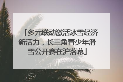 多元联动激活冰雪经济新活力，长三角青少年滑雪公开赛在沪落幕