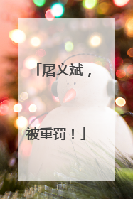 屠文斌，被重罚！