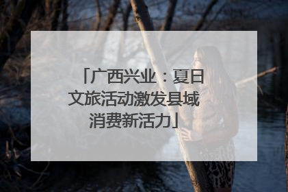 广西兴业：夏日文旅活动激发县域消费新活力