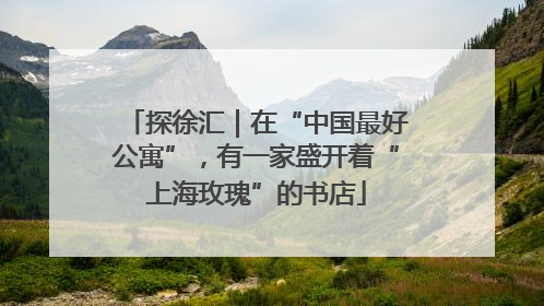探徐汇｜在“中国最好公寓”，有一家盛开着“上海玫瑰”的书店