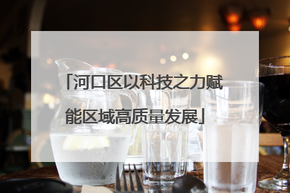 河口区以科技之力赋能区域高质量发展