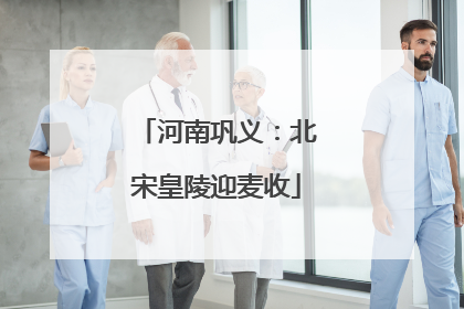 河南巩义：北宋皇陵迎麦收
