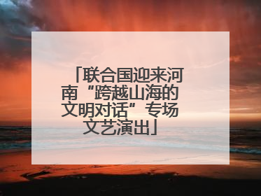 联合国迎来河南“跨越山海的文明对话”专场文艺演出