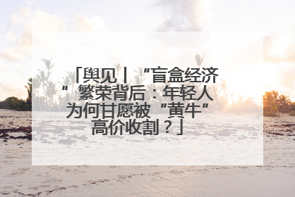 舆见丨“盲盒经济”繁荣背后：年轻人为何甘愿被“黄牛”高价收割？