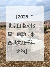 2025“北京白塔文化周”启动，来西城共赴千年之约