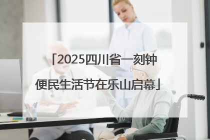 2025四川省一刻钟便民生活节在乐山启幕